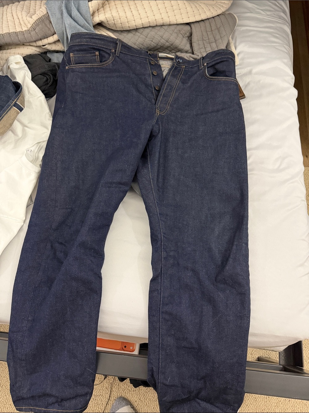 Imogene + Willie Selvedge Rigid High Rise Jeans